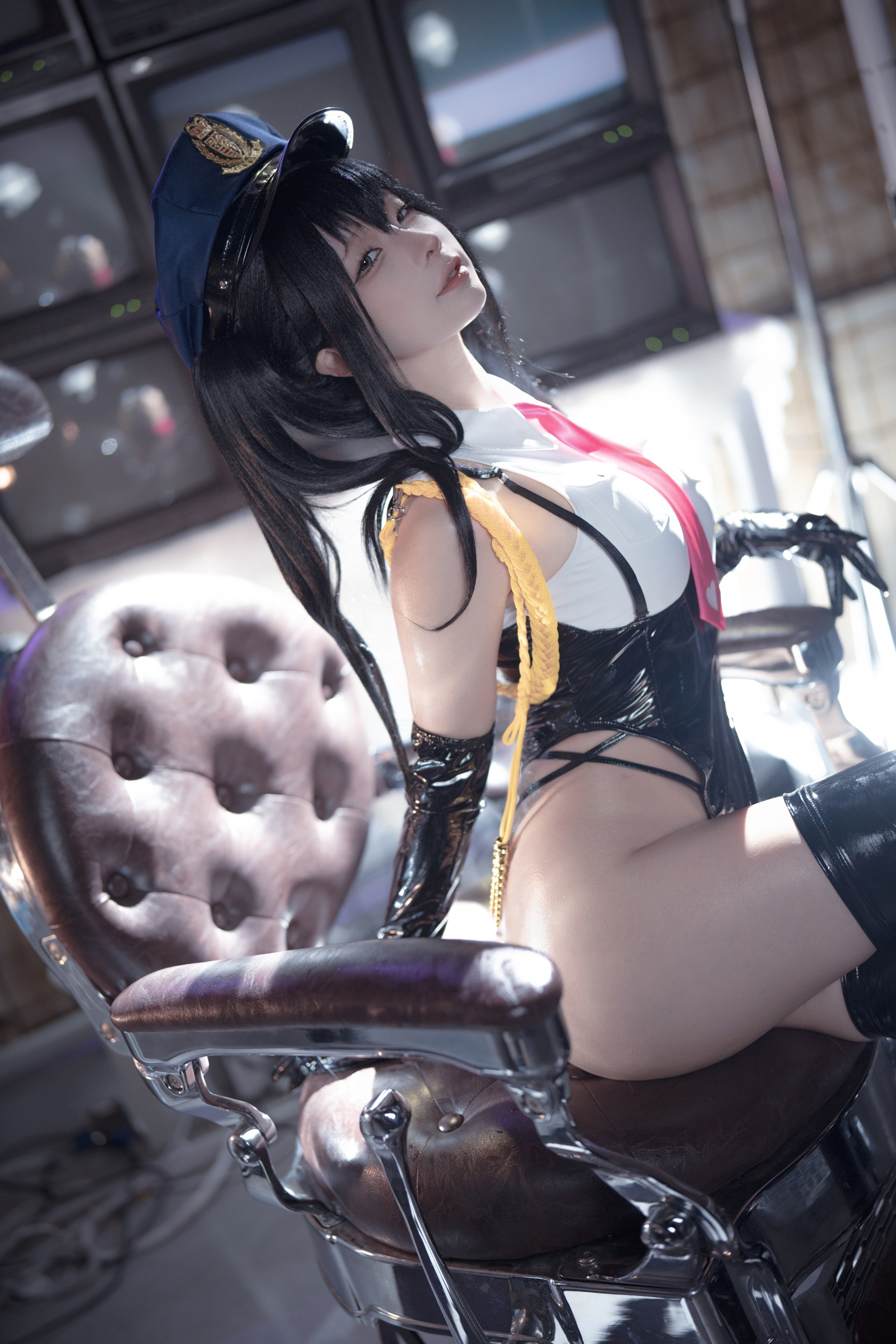 图片[1]-蠢沫沫 – NO.360 沙希女警[147P]-XikXak
